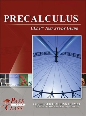 Precalculus CLEP Test Study Guide (Hardback or Cased Book)