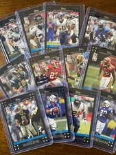 FULL 12-Card Set: 2007 Topps NFL All-Pro Team, incl. Brees, Manning, Tomlinson
