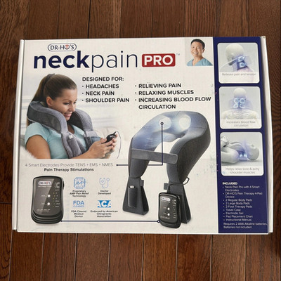 New In Box! Dr. Ho s Neck Pain Pro TENS, EMS and NEMS Therapy/ Neck Pain Relief