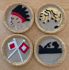 BSA 100th Anniversary Special Edition Merit Badges- COMPLETE SET OF 4 / RARE NEW