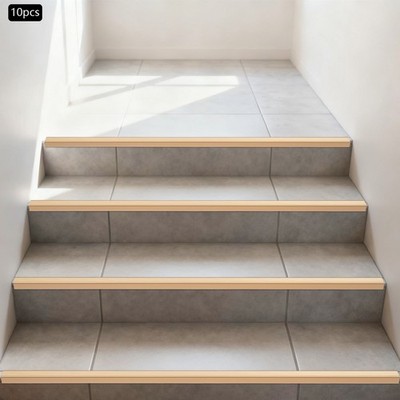 10Pcs Stair Edge Protector, Stair Corner Trim Strips, Step Edge Trim