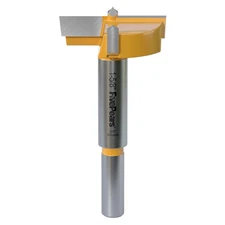 Forstner Drill Bit 3/8 Inch Shank, 1-5/8 Inch Cutting Diameter, Carbide Tipped W