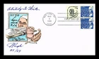 US COVER ABILITY TO WRITE ROOT OF DEMOCRACY FDC COMBO PUGH HAND PAINTED