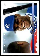 Felix Jose 1993 Upper Deck #542 Royals MLB READ FREE SHIPPING AutographDen