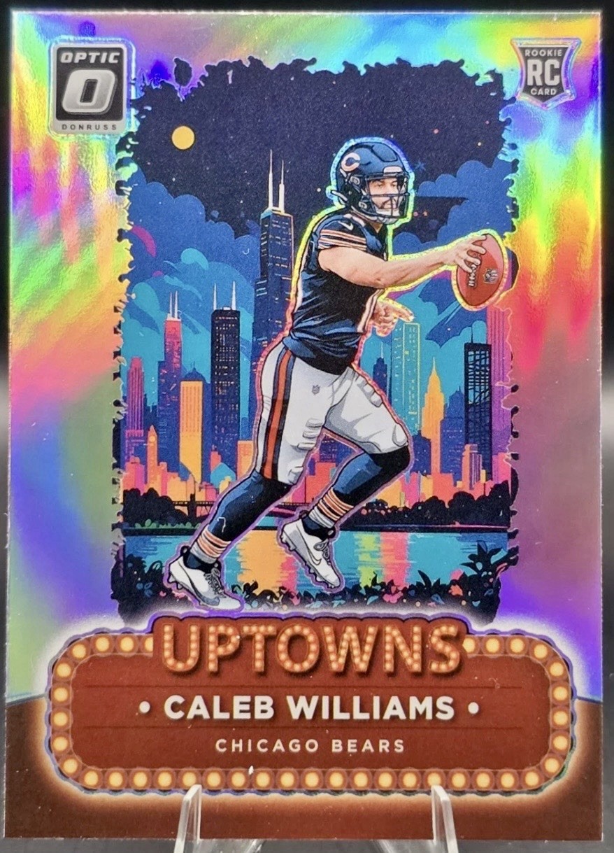 2024 Donruss Optic Uptowns Caleb Williams #1 RC Rookie BEARS 🏈🏈🏈