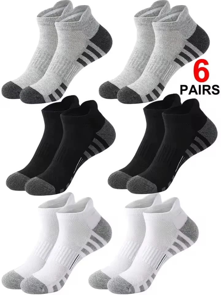 Ankle Socks Athletic Rinning Comfortable Breathable Low Cut Sports Socks Unisex