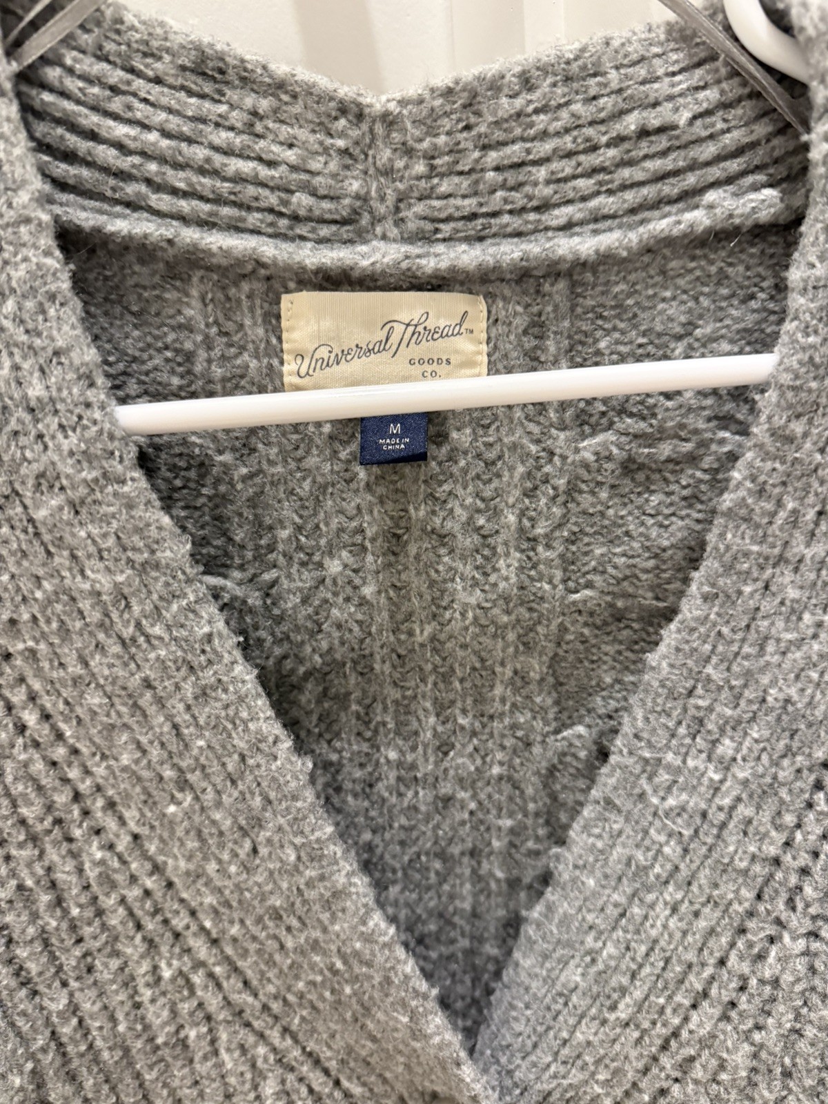 Universal Threads Women's Grey Button Front Cardi… - image 3