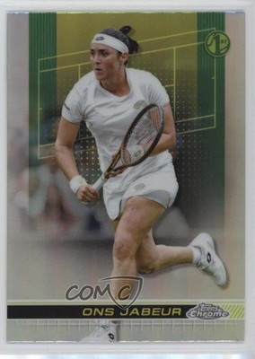 2024 Topps Chrome Refractor Ons Jabeur #44 Rookie RC 5b1