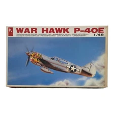 Hobbycraft War Hawk P-40E 1/48 Scale Military Airplane Model Kit 