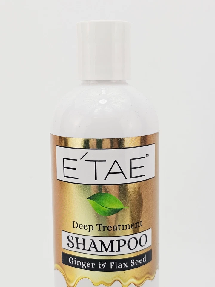 E'tae Champú Tratamiento Profundo Jengibre Semilla de Lino Jabón para Cabello 12 OZ Foto 2 de 4