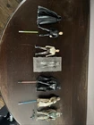 Star Wars POTF Figure Lot. Boba Fett, Han, Luke, Obi Wan, Darth Vader