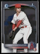2025 Bowman #BCP-63 George Klassen Chrome Prospects