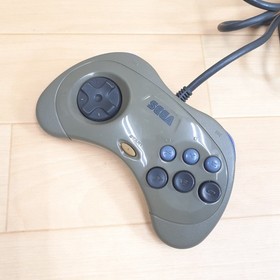 Sega Saturn Japanese Gray console bundle with 8 games 1 controller cables NTSC-J