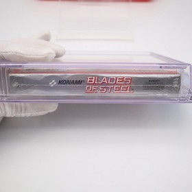 NES Nintendo BLADES OF STEEL - CLASSIC SERIES! CGC GRADED 7.5 A! NEW & Sealed! 