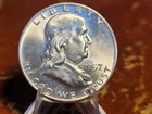 BU 1957 D Franklin Half Dollar UNCIRCULATED 90% Silver