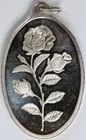 Pamp 1 oz Silver Rose Charm