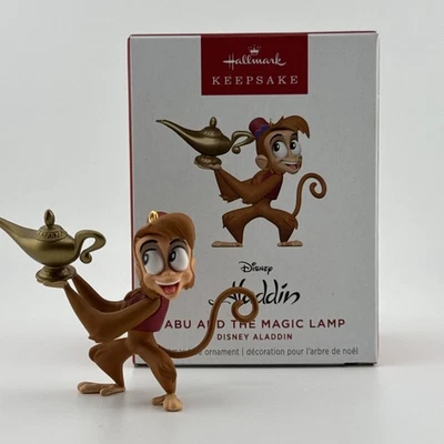 Hallmark 2025 Abu and the Magic Lamp Limited Edition Disney Aladdin Ornament