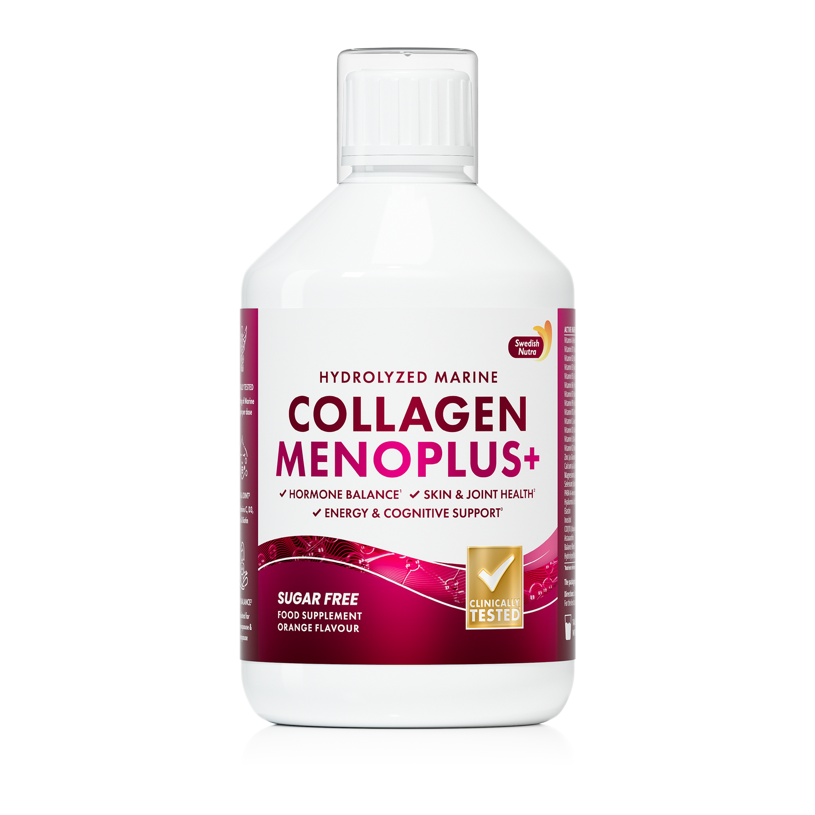 Swedish Nutra Menoplus+ Marine Collagen Orange 500ml