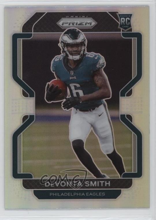2021 Panini Prizm Rookie Variation Silver Prizm DeVonta Smith #V-335 Rookie RC