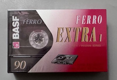 BASF Ferro Extra I Kassette 90 - Audio-Leerkassette (OVP)