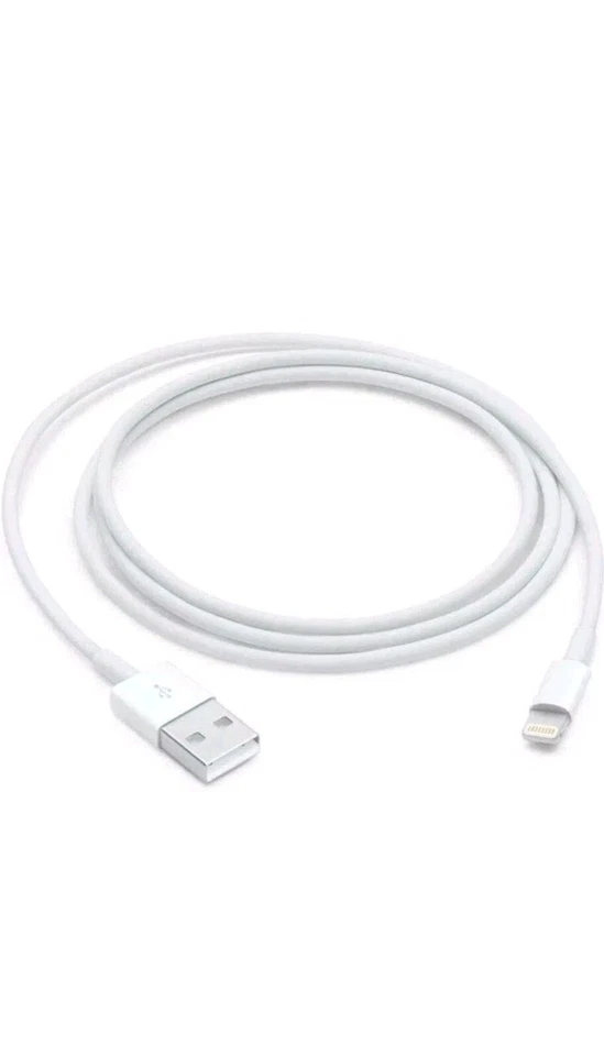 Apple 12w USB Charger Adapter for iPhones with lightning cable included - Image 2 of 2