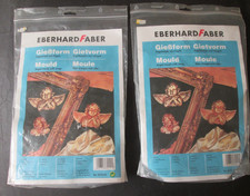 Eberhard Faber Moulds: Angels’ Heads With Wings – UNUSED, CHRISTMAS CHERUBS