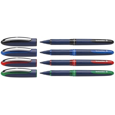 Schneider Rollerball Pen 0.6mm, 4-Pack Multicolor