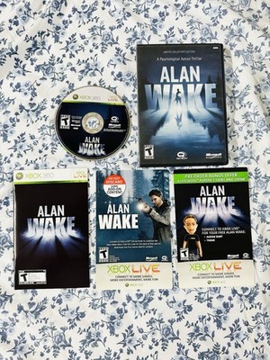 Alan Wake Limited Collector's Edition A Psychological Action Thriller Xbox  360