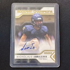 🧂YY 2023 UD GOODWIN CHAMPIONS AUTO RC NICHOLAUS IAMALEAVA