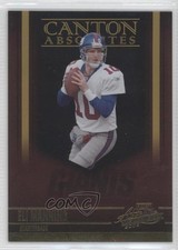 2006 Playoff Absolute Memorabilia Canton Absolutes Gold 50/100 Eli Manning 0e5