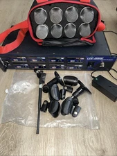 VocoPro UHF-8800 Professional 8 Channel UHF Wireless SYSTEM With 8 Microphones