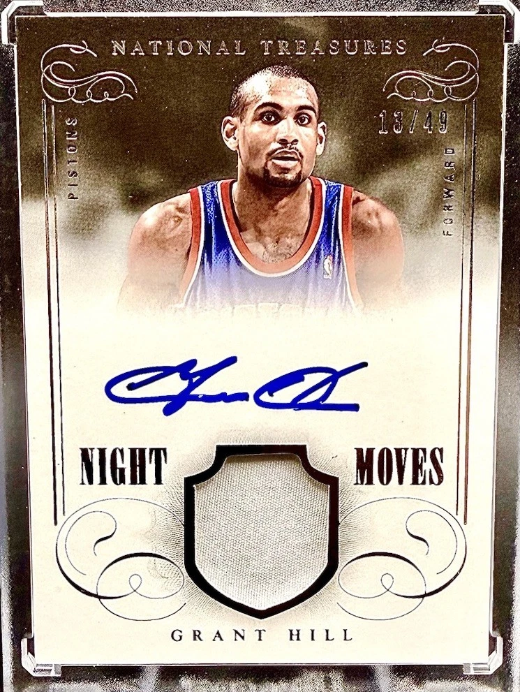 Grant Hill Basketball Autographed Sports Trading Cards