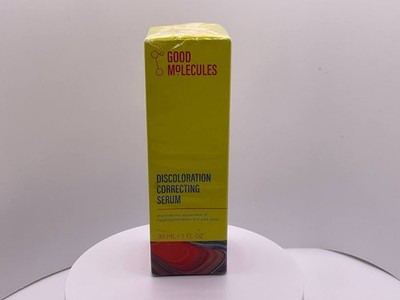 Good Molecules Discoloration Correcting Serum 30mL 1 Fl Oz Distressed Box