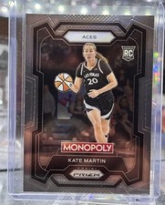 2024 Panini WNBA Monopoly Prizm #40 Kate Martin Rookie RC Las Vegas Aces