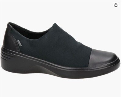 ECCO Damen Schuhe Slipper SOFT 7 WEDGE W*  Schwarz Gr. 36 neu
