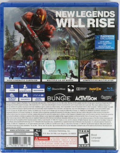 Destiny 2 (Sony PlayStation 4, 2017) gioco nuovo sigillato PS4 plastica strappata - Foto 2 di 2