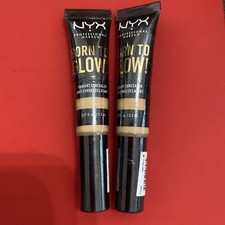 Image of NYX Born To Glow Radiant Coverage Concealer BTGC08 True Beige New Lot Of 2