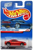 2000 Hot Wheels #84 First Edition Muscle Tone black interior