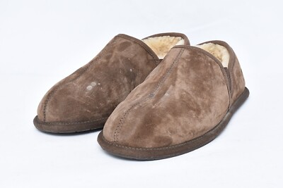 NEW UGG Australia Scuff II Romeo Suede Slippers Loafer Mens 10 Sheepskin Lined UGG Australia 5650 Scuff II Romeo Suede Slippers Mens Size  main image 3