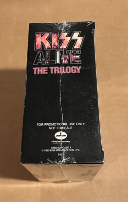 Kiss - Alive Trilogy RARE promotional 5 CD box set in slipcase