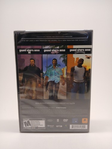 Grand Theft Auto: The Trilogy Mac | Brand New | Rockstar | III, Vice City, San A - Foto 2 di 8