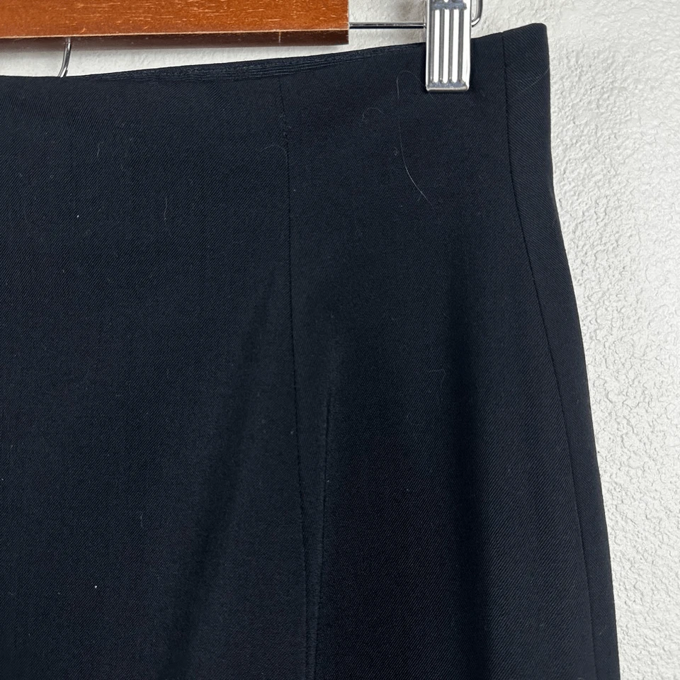 Calvin Klein Collection Women's 8 Straight Pencil Skirt Solid Black Made Italy - Image 4 of 4