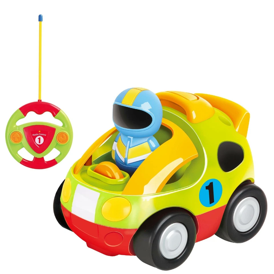 SOKA My First Remote Controlled Car for Toddlers with Light and Sound