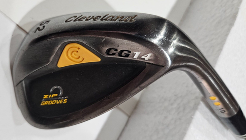 Cleveland CG14 Zip Grooves 52* 10 Bounce Cleveland Wedge Flex Steel Shaft 35.5"