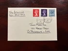 United Kingdom 1973 - Elizabeth II letter fdc stamps Balmullo, Leuchars, Fife