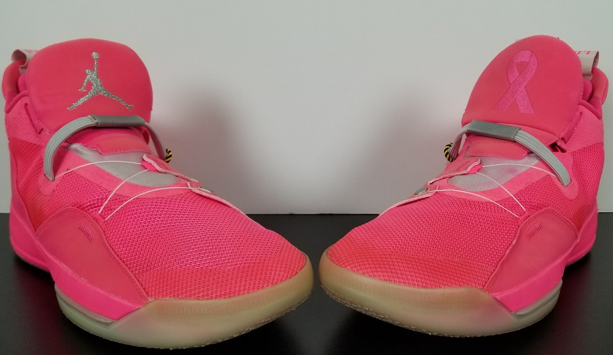 JORDAN XXXIII 33 MICHIGAN WOLVERINES PE PLAYER PROMO SAMPLE PINK