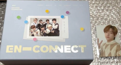 ENHYPEN 2021 FANMEETING EN-CONNECT DVD W/ JAKE Passport Photocard