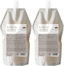 Tokio IE Inkarami Platinum Shampoo 700ml  Treatment 700g Refill Set Salon Japan