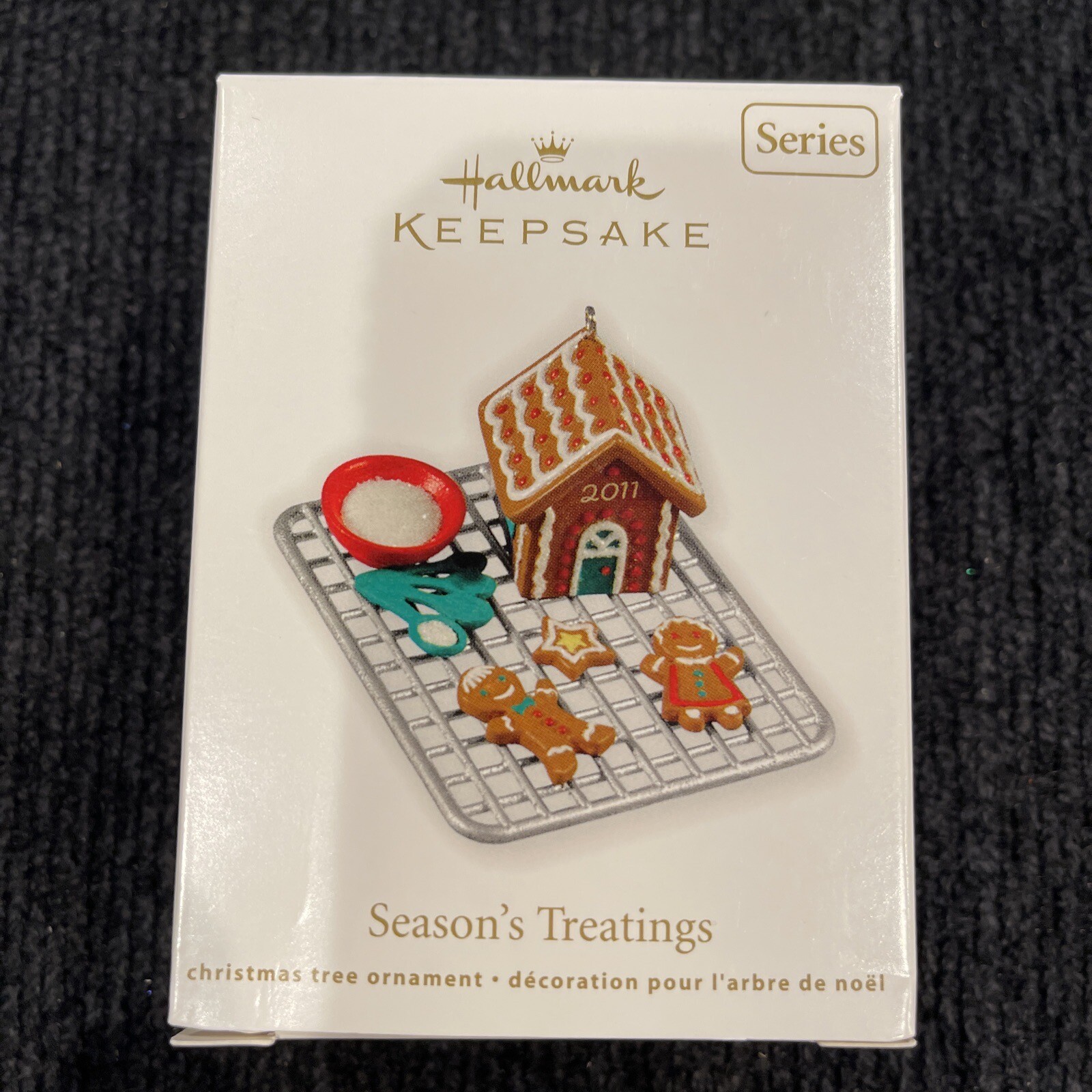 Hallmark 2011 Season's Treatings 3 Keepsake Ornament Gingerbread eBay