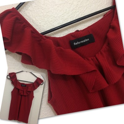 reformation roxanna dress